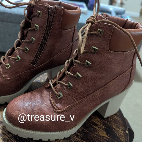 Zigi Soho Brown Booties 8.5 - Picture 5 of 7